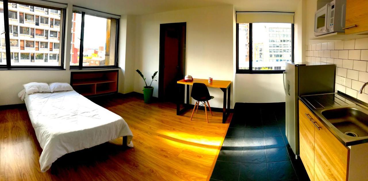 Hostal - Hotel - Apartaestudios Amoblados Chapinero Las Mandarinas - Coworking Богота Экстерьер фото
